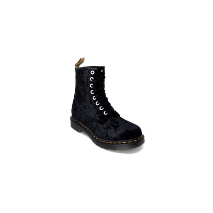 Dr. Martens – Schwarzer Polyesterstiefel