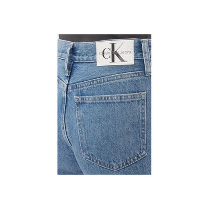 Calvin Klein Jeans – Hellblaue Jeans aus Baumwolle mit entspannter Passform