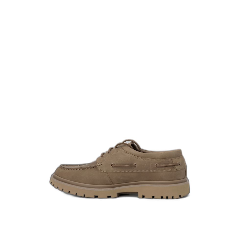 Calvin Klein Jeans – Oxfords und Derbys aus braunem Leder