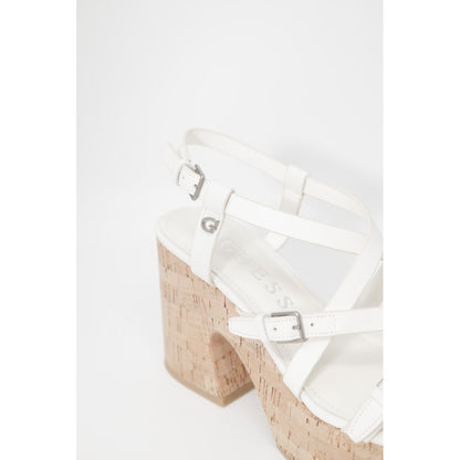 Guess Beige Leder High Heel