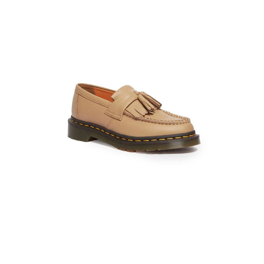 Dr. Martens Beige Leder Plateau