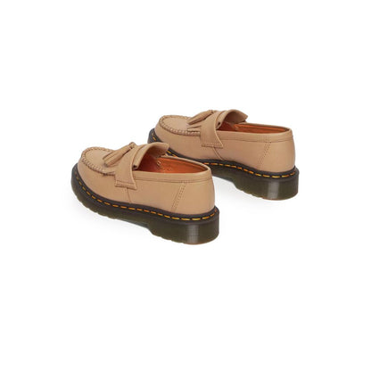 Dr. Martens Beige Leder Plateau