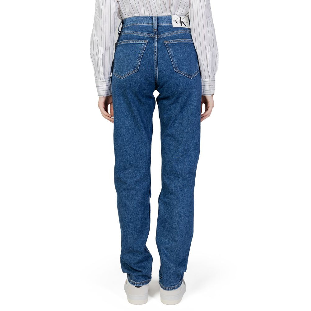 Calvin Klein Jeans – Blaue Slim-Fit-Jeans aus Baumwolle