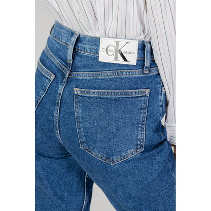 Calvin Klein Jeans – Blaue Slim-Fit-Jeans aus Baumwolle