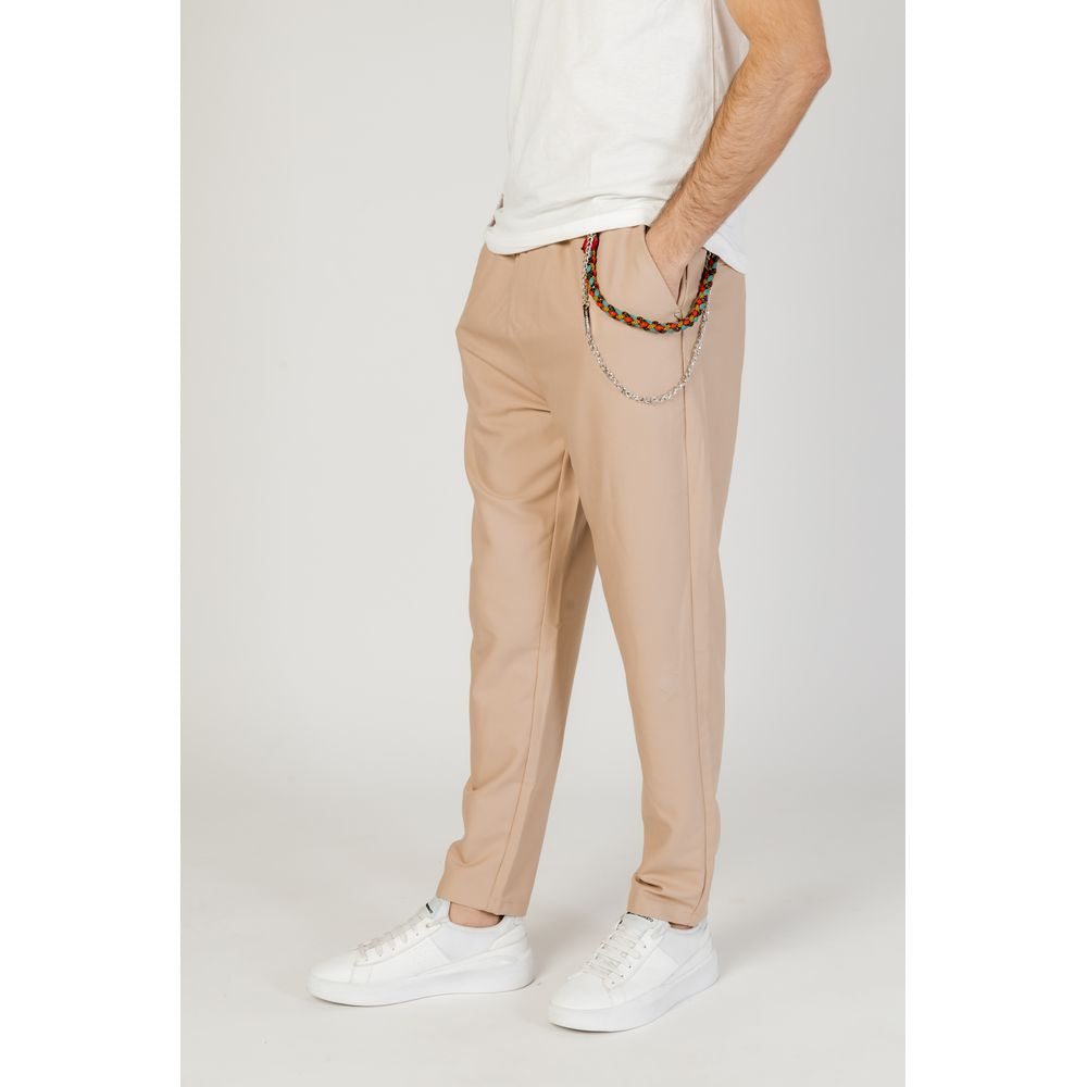 Gianni Lupo Beige Polyesterhose