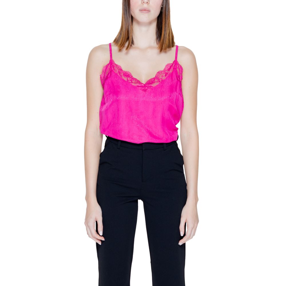 Vila Clothes – Rosa Viskose-Tanktop