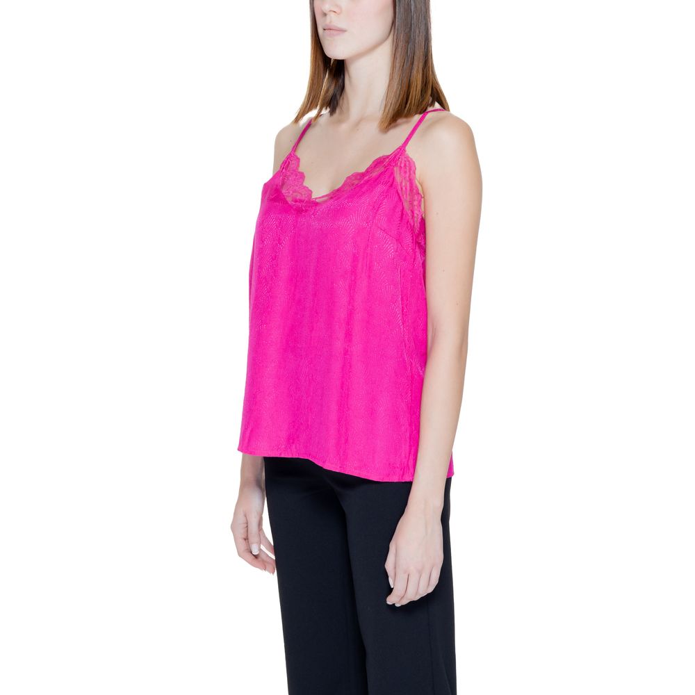 Vila Clothes – Rosa Viskose-Tanktop