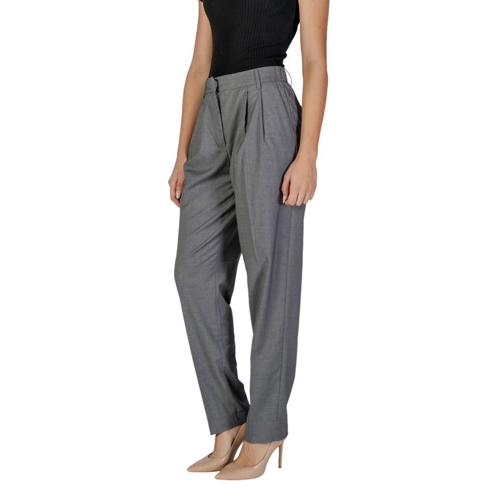Vila Clothes Graue Polyesterhose