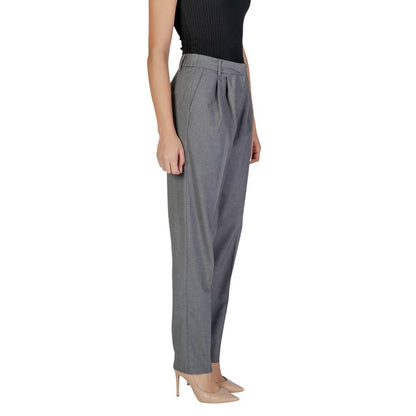 Vila Clothes Graue Polyesterhose