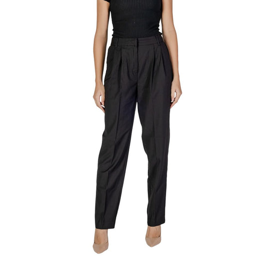 Vila Clothes Schwarze Polyesterhose