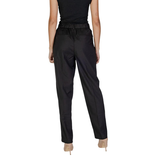 Vila Clothes Schwarze Polyesterhose