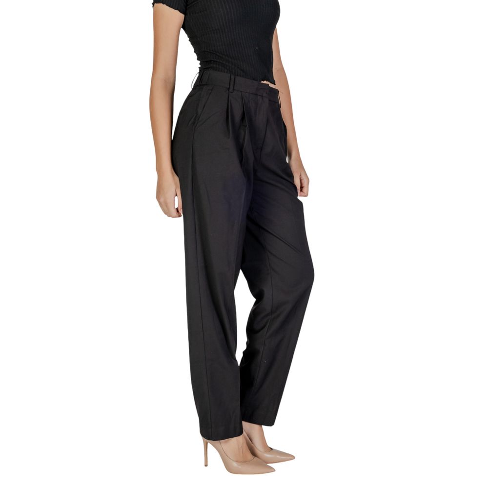Vila Clothes Schwarze Polyesterhose