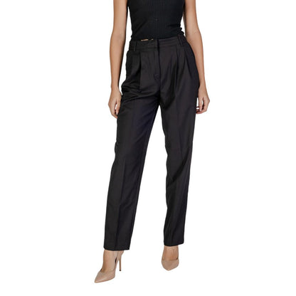 Vila Clothes Schwarze Polyesterhose