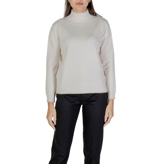 Street One Creme Polyester Pullover