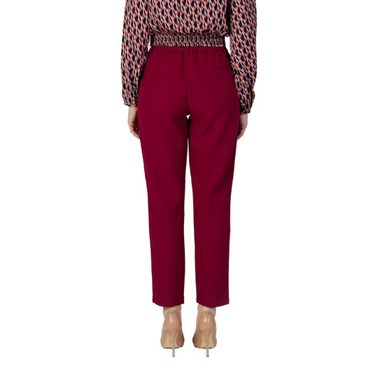 Vila Clothes Bordeaux Polyesterhose