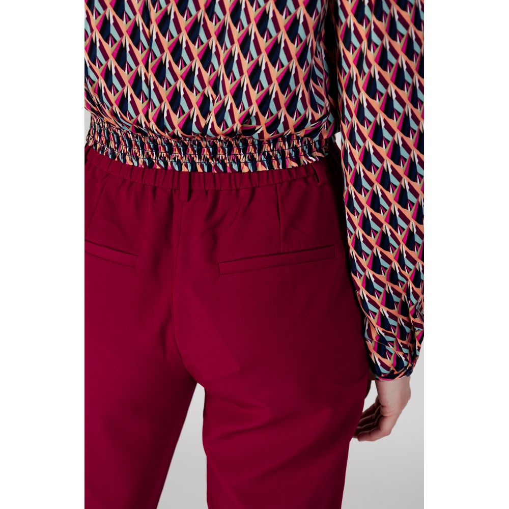 Vila Clothes Bordeaux Polyesterhose