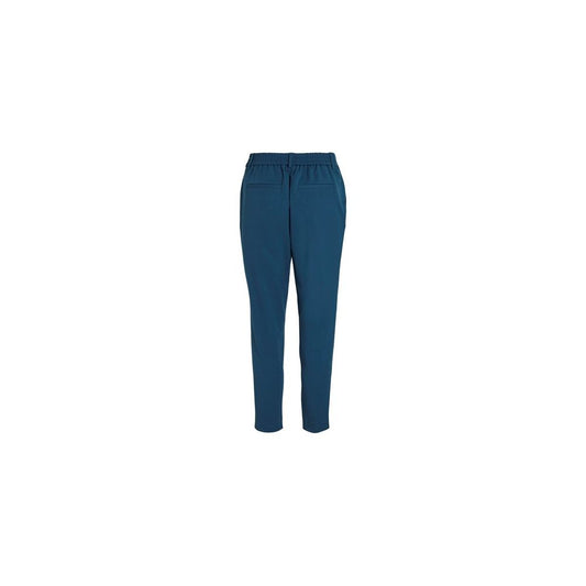 Vila Clothes Blaue Polyesterhose