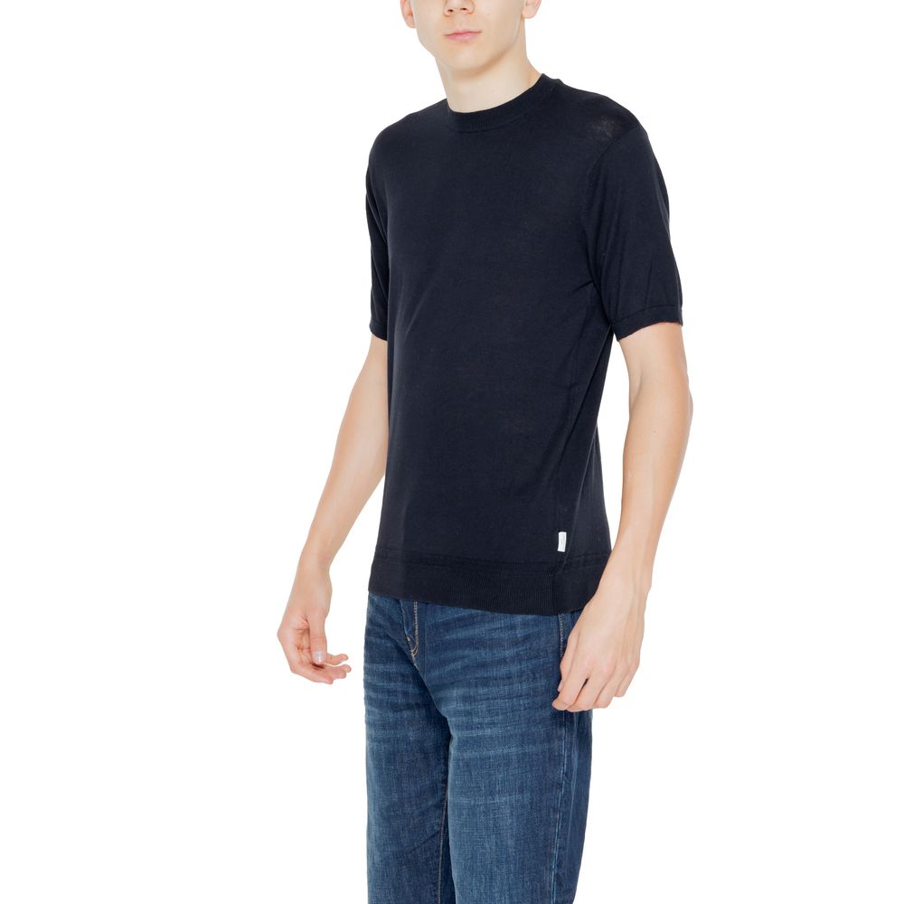 Hamaki-Ho Schwarzer Baumwollpullover