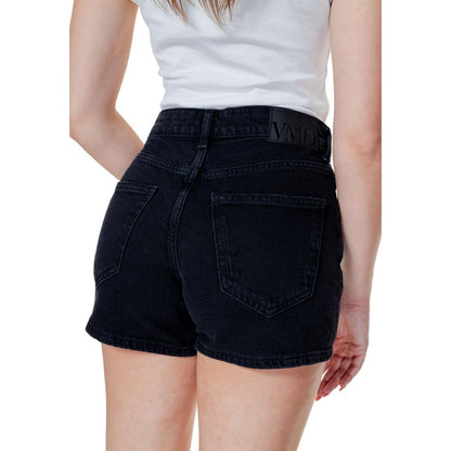 Vero Moda – Schwarze Baumwollshorts