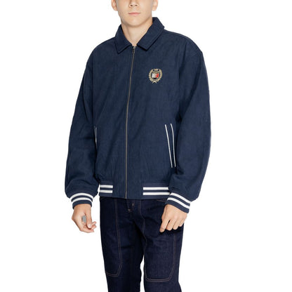 Tommy Hilfiger Jeans – Blaue Jacken und Mäntel aus recyceltem Polyester