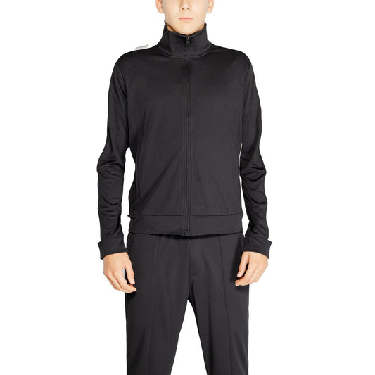 Calvin Klein Sport – Schwarzes Sweatshirt aus recyceltem Polyester