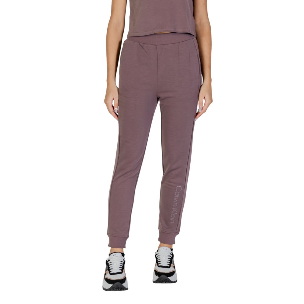Calvin Klein Sport – Lilafarbene Jogginghose aus recyceltem Polyester