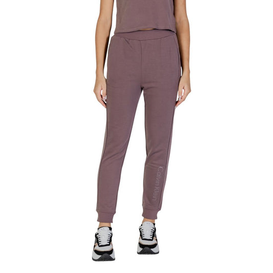 Calvin Klein Sport – Lilafarbene Jogginghose aus recyceltem Polyester