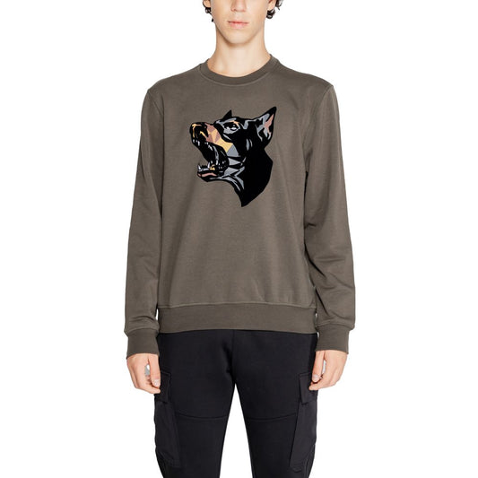 Antony Morato Grünes Baumwoll-Sweatshirt