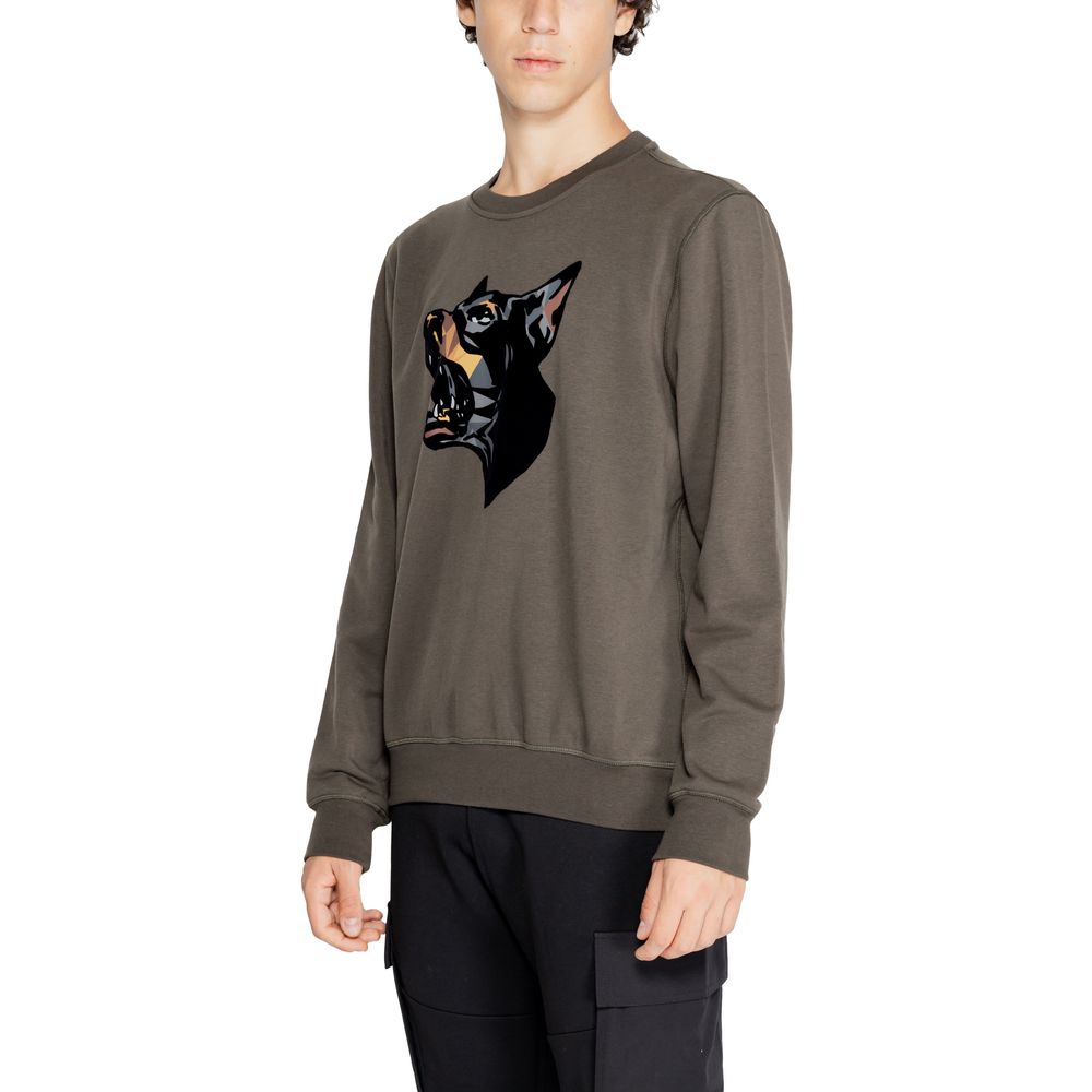 Antony Morato Grünes Baumwoll-Sweatshirt