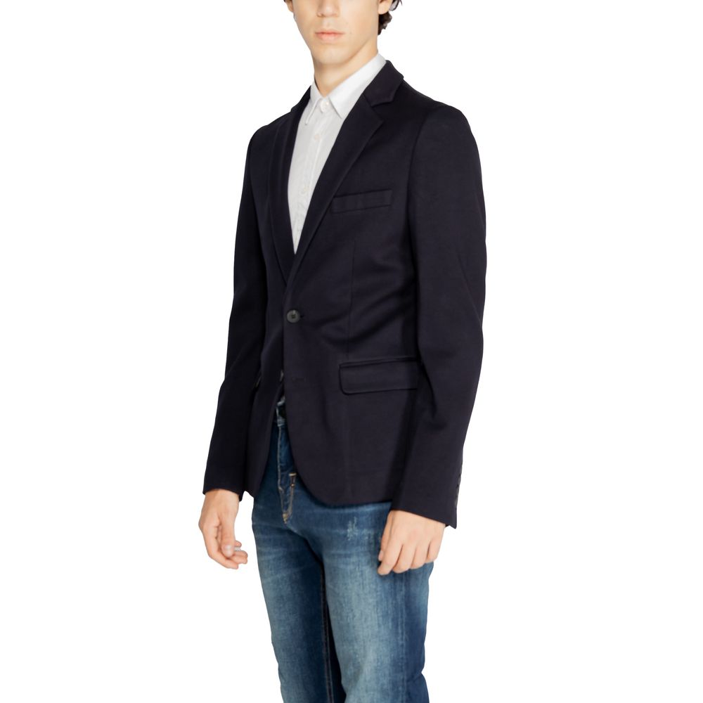 Antony Morato Blauer Viskose-Blazer