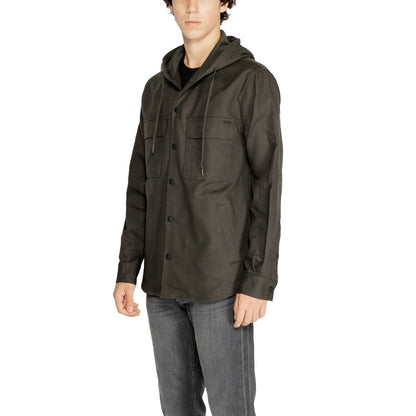 Grünes Baumwollhemd von Antony Morato