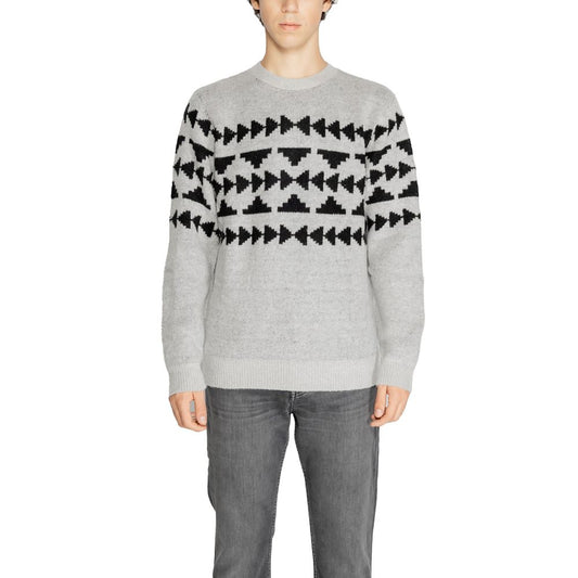 Grauer Marabou-Pullover von Antony Morato