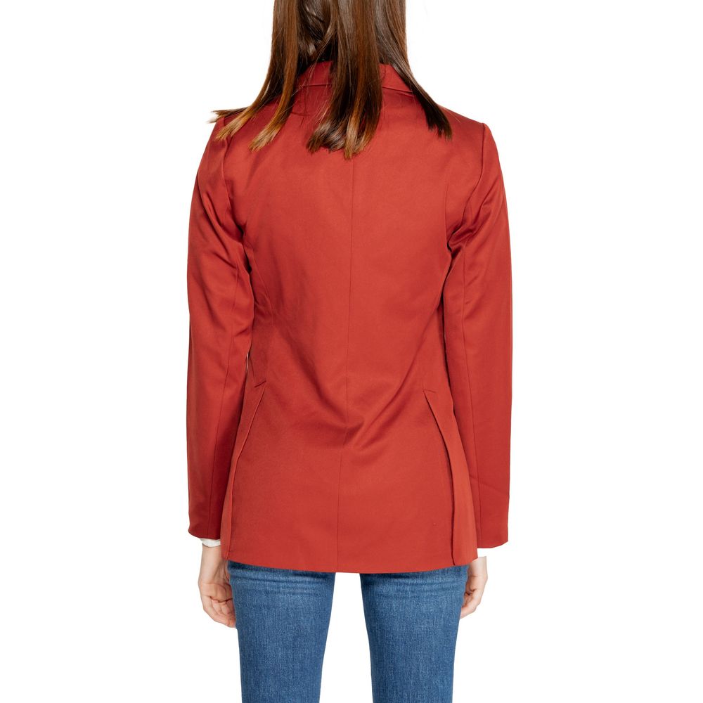 Vero Moda – Roter Polyester-Blazer