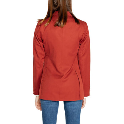 Vero Moda – Roter Polyester-Blazer