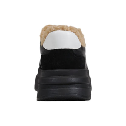 ASH – Schwarz-weiße Ledersneaker