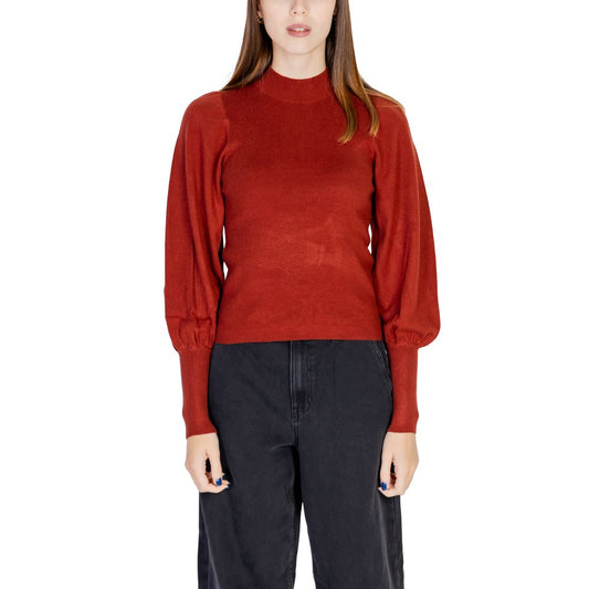 Vero Moda – Rote Viskose-Sportbekleidung