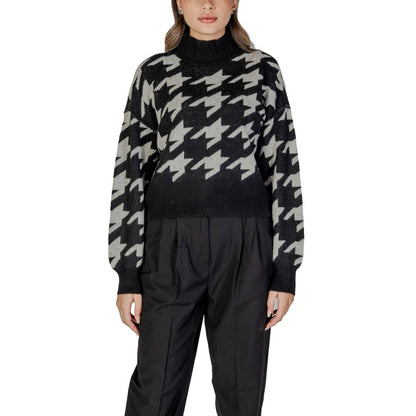 Schwarzer Marabou-Pullover von Vero Moda
