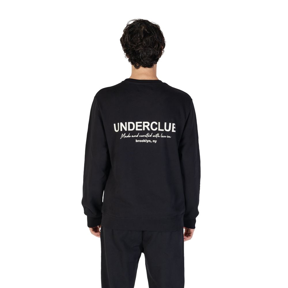 Schwarzes Baumwoll-Sweatshirt von Underclub