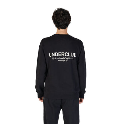 Schwarzes Baumwoll-Sweatshirt von Underclub