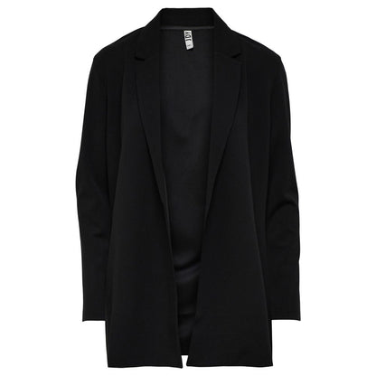 Jacqueline De Yong Black Polyester Blazer