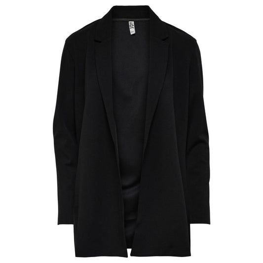 Jacqueline De Yong Black Polyester Blazer
