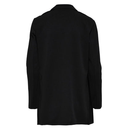 Jacqueline De Yong Black Polyester Blazer