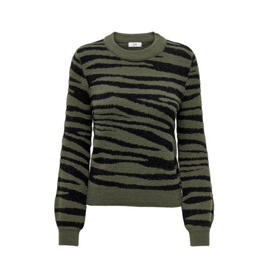 Jacqueline De Yong Green Nylon Sweatshirt