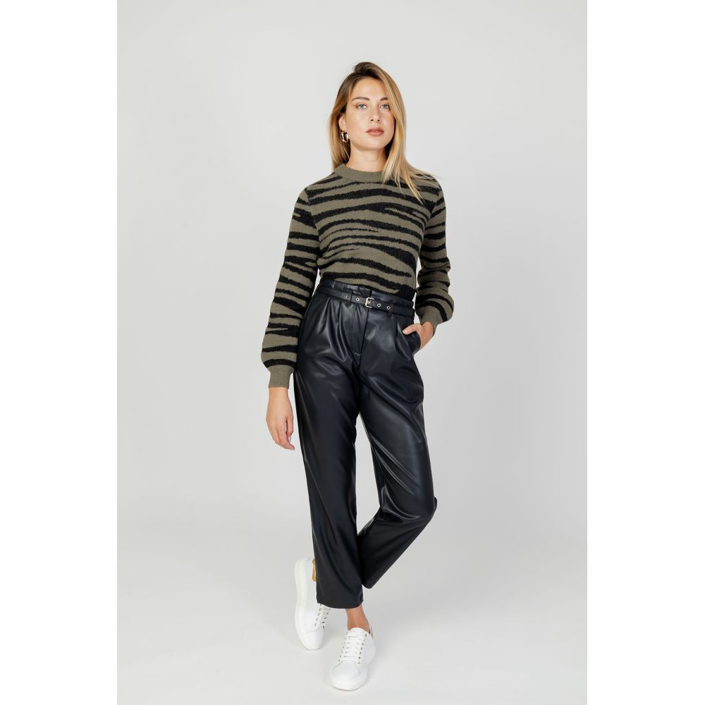 Jacqueline De Yong Green Nylon Sweatshirt