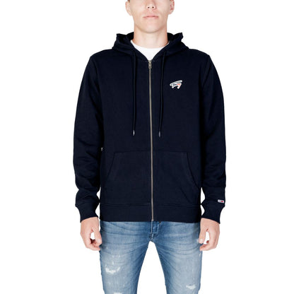 Tommy Hilfiger Jeans – Kapuzenpullover aus Bio-Baumwolle, Blau