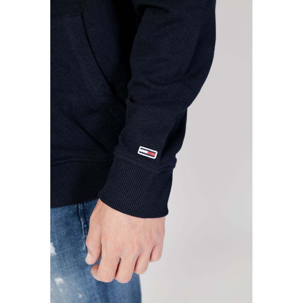 Tommy Hilfiger Jeans – Kapuzenpullover aus Bio-Baumwolle, Blau