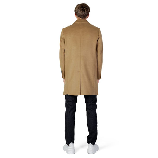 Antony Morato Beige Polyestermantel