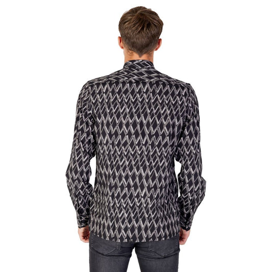 Schwarzes Baumwollhemd von Antony Morato