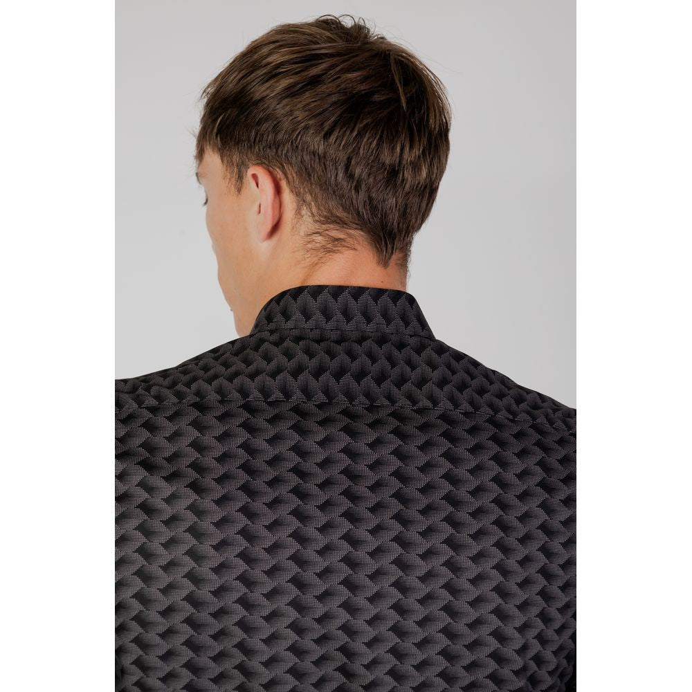 Antony Morato Graues Baumwollhemd