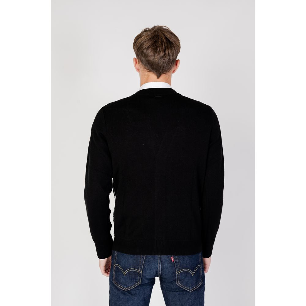 Antony Morato Schwarze Wollstrickjacke